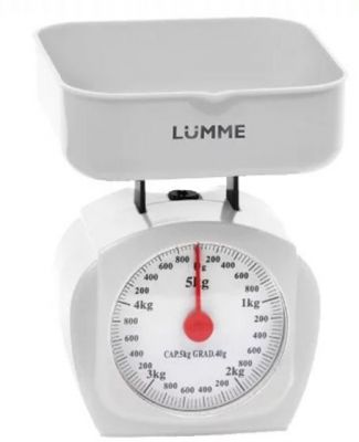 LU-1302 Весы кухонные механические Lumme (Весы кухонные механические Lumme) Изображение №1