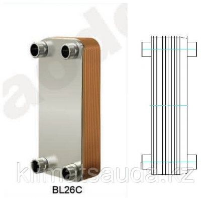 Теплообменники пластинчатые DITREEX BL26C-30D/2 (BL26C-30D/2) Изображение №1