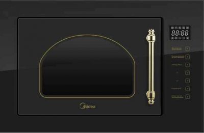 MI 9251 RGB-B/Встраиваемая ретро СВЧ Midea (Черный MI 9251 RGB-B/Встраиваемая ретро СВЧ Midea) Изображение №1