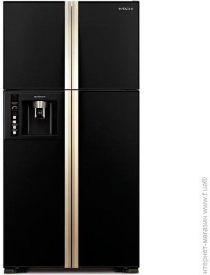 Холодильник Hitachi R-W720FPUN1X GBW кор.стекло (ХОЛОДИЛЬНИК R-W720FPUN1X GBW КОР.СТЕКЛО) Изображение №1