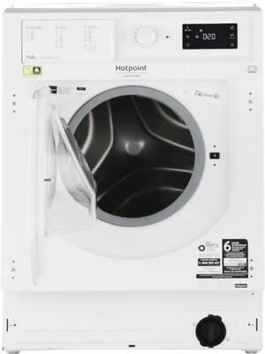 Встр. стирально-сушильная машина HotPoint Ariston BI WDHG 75148 EU (BI WDHG 75148 EU) Изображение №1
