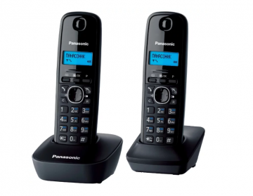 (Black+grey)Стационарный телефон KX-TG1612CAH (KX-TG1612CAH) Изображение №1
