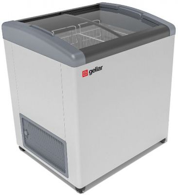 Морозильный ларь со стеклянной крышкой FROSTOR FG 275 E серый (FG 275 E серый) Изображение №1