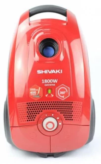 Пылесос SHIVAKI VCB 0418 red (VCB 0418 red) Изображение №1
