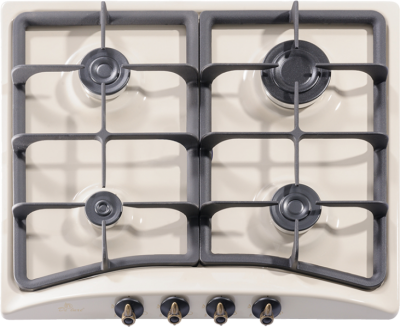 Встраиваемая поверхность Газовая DE LUXE / SVAR DL 5840.00 гмв-058 чр (DL 5840.00 гмв-058 чр) Изображение №1