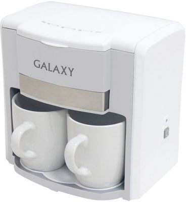 Кофеварка GALAXY GL 0708 белая (GL 0708 белая) Изображение №1