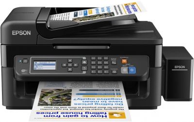 МФУ струйное Epson L-566 СНПЧ А4-A-F-N-W (C11CE53403) (C11CE53403) Изображение №1