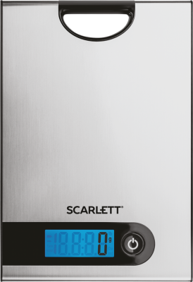 SC - KS57P98 Весы кухонные, электронные, металлическая платформа, 5кг Scarlett (Весы кухонные, электронные, металлическая платформа, 5кг Scarlett) Изображение №1