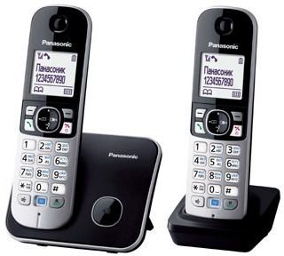 Телефон Panasonic KX TG 6812 CAB (KX TG 6812 CAB) Изображение №1