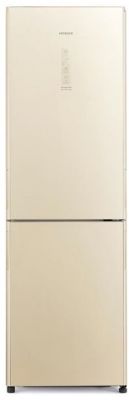 Холодильник Hitachi R-BG410PU6X GBE стекляно-бежевый (ХОЛОДИЛЬНИК R-BG410PU6X GBE СТЕКЛЯНО-БЕЖЕВЫЙ) Изображение №1