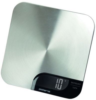 Весы электрическая кухонные Polaris PKS 0538DM (металл) (PKS 0538DM (металл)) Изображение №1