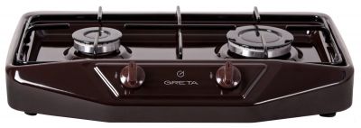Настольная плита Газовая GRETA 1103 корич. (1103 корич.) Изображение №2