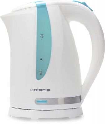 Эл. чайник POLARIS PWK 1736CL Белый/Бирюзовый (PWK 1736CL Белый/Бирюзовый) Изображение №1