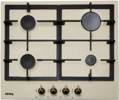 Встраиваемаяповерхность газ Korting HG 660 CRB (HG 660 CRB) Изображение №1