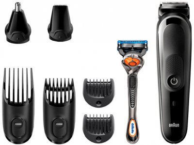 GREY + RZR WBOX CEEMEA Триммер Braun / MGK5060 BLK (Триммер Braun / MGK5060 BLK) Изображение №1