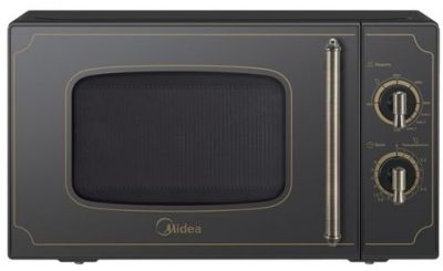 Черный MG820CJ7-B1/Ретро СВЧ Midea (MG820CJ7-B1/Ретро СВЧ Midea) Изображение №1
