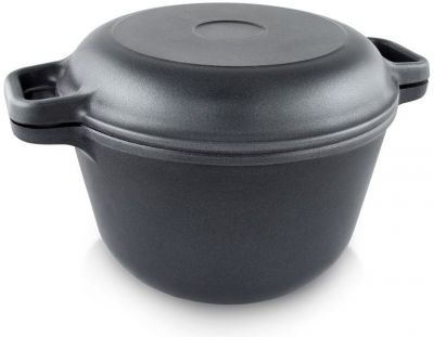 Казан 7л с крышкой-сковородкой НМП 6870 (6870 НМП) Изображение №1