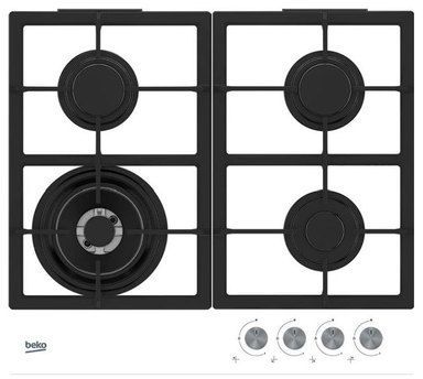 Встр.поверхность Beko HILW-64225SW (HILW-64225SW) Изображение №1