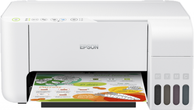 МФУ струйное Epson L-3156 А4-W Белый (C11CG86412) (C11CG86412) Изображение №1