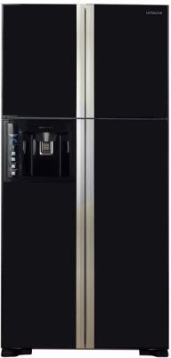 Холодильник Hitachi R-W720FPUN1X GBK чёр.стекло (ХОЛОДИЛЬНИК R-W720FPUN1X GBK ЧЁР.СТЕКЛО) Изображение №1