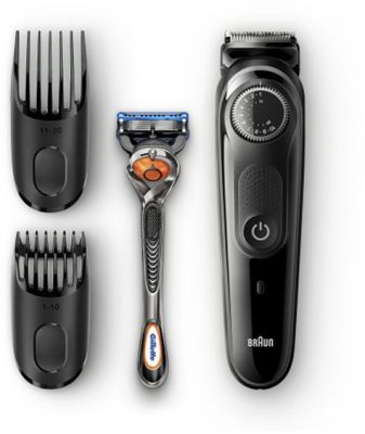 GREY+RZR WBOX Триммер BRAUN / BT5042 BLK (Триммер BRAUN / BT5042 BLK) Изображение №1