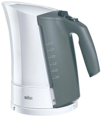Чайник Braun BR WK 300 White (Graphite) (BR WK 300 White (Graphite)) Изображение №1