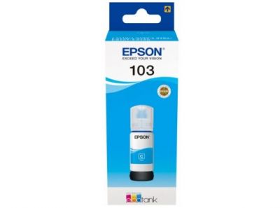 Голубые 103 EcoTank (C13T00S24A) Чернила Epson (Чернила Epson) Изображение №1
